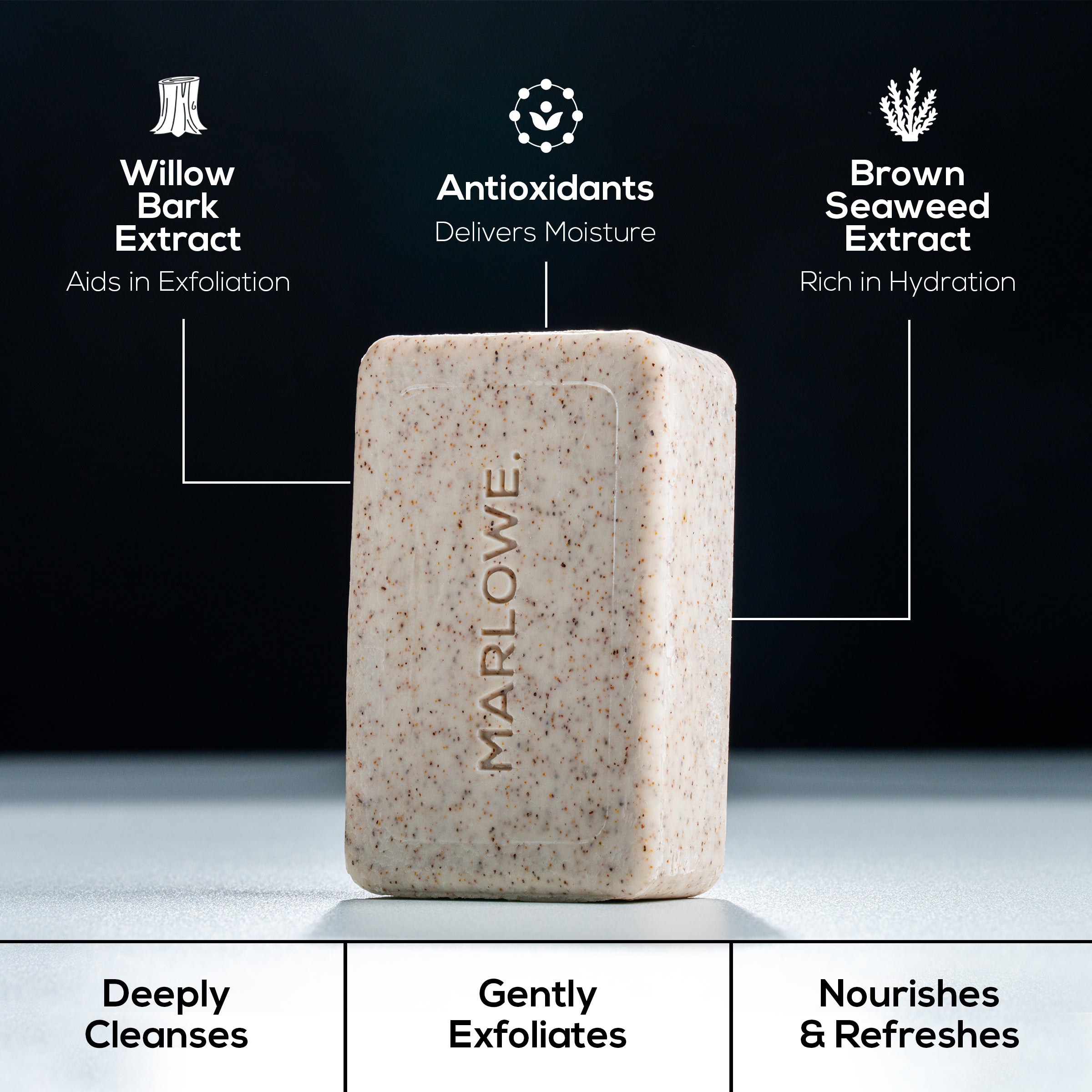 Best Sellers Kit ?C Body Scrub Bar. Facial Cleanser and Moisturizer - Image 5