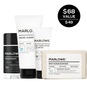 Simple Skincare Set ? Cedarwood + Sea Salt