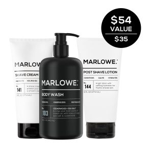 Shower and Shave Set ? 3 Full-Size Pieces